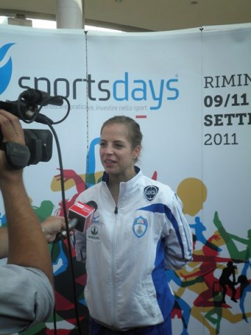 Carolina Kostner madrina ufficiale di Sports Days